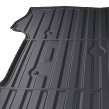 6.8FT TPE Trunk Bed Mat compatible for Ford F250/F350/F450 Super Duty 2017-2024 Black