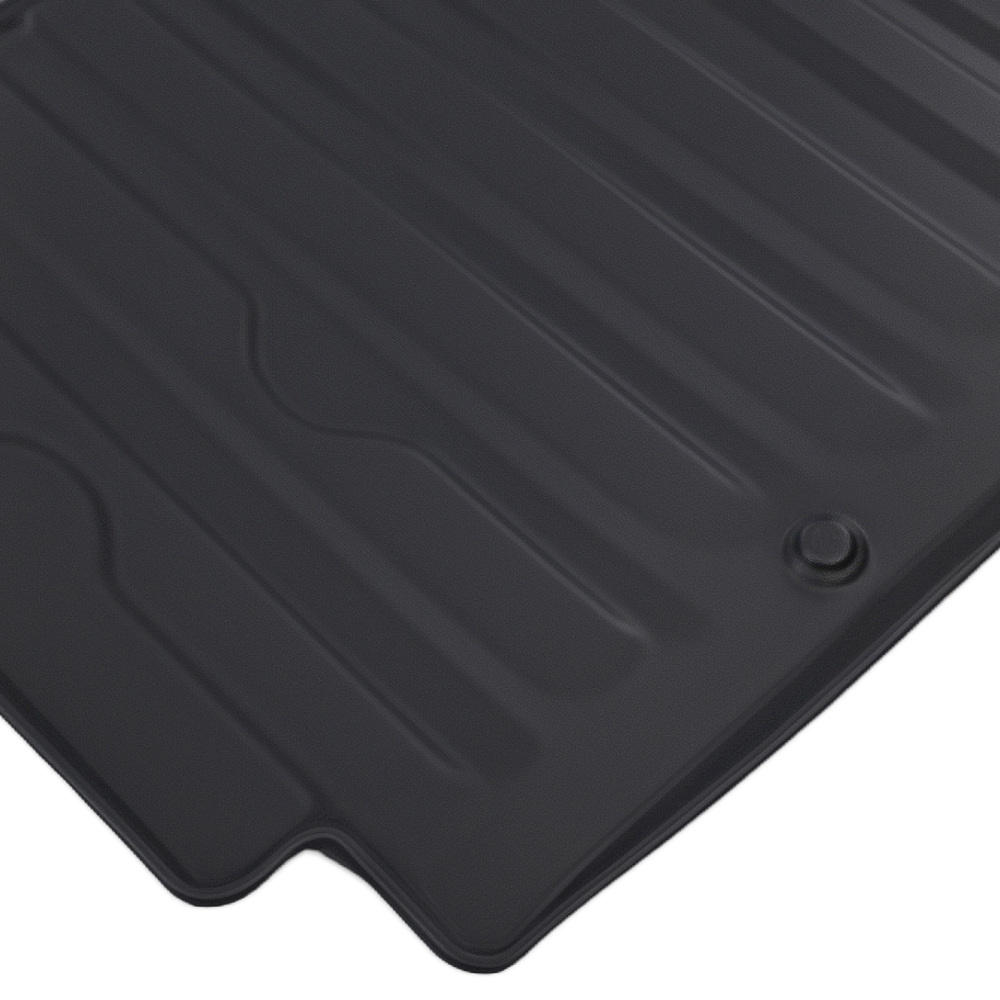 6.8FT TPE Trunk Bed Mat compatible for Ford F250/F350/F450 Super Duty 2017-2024 Black