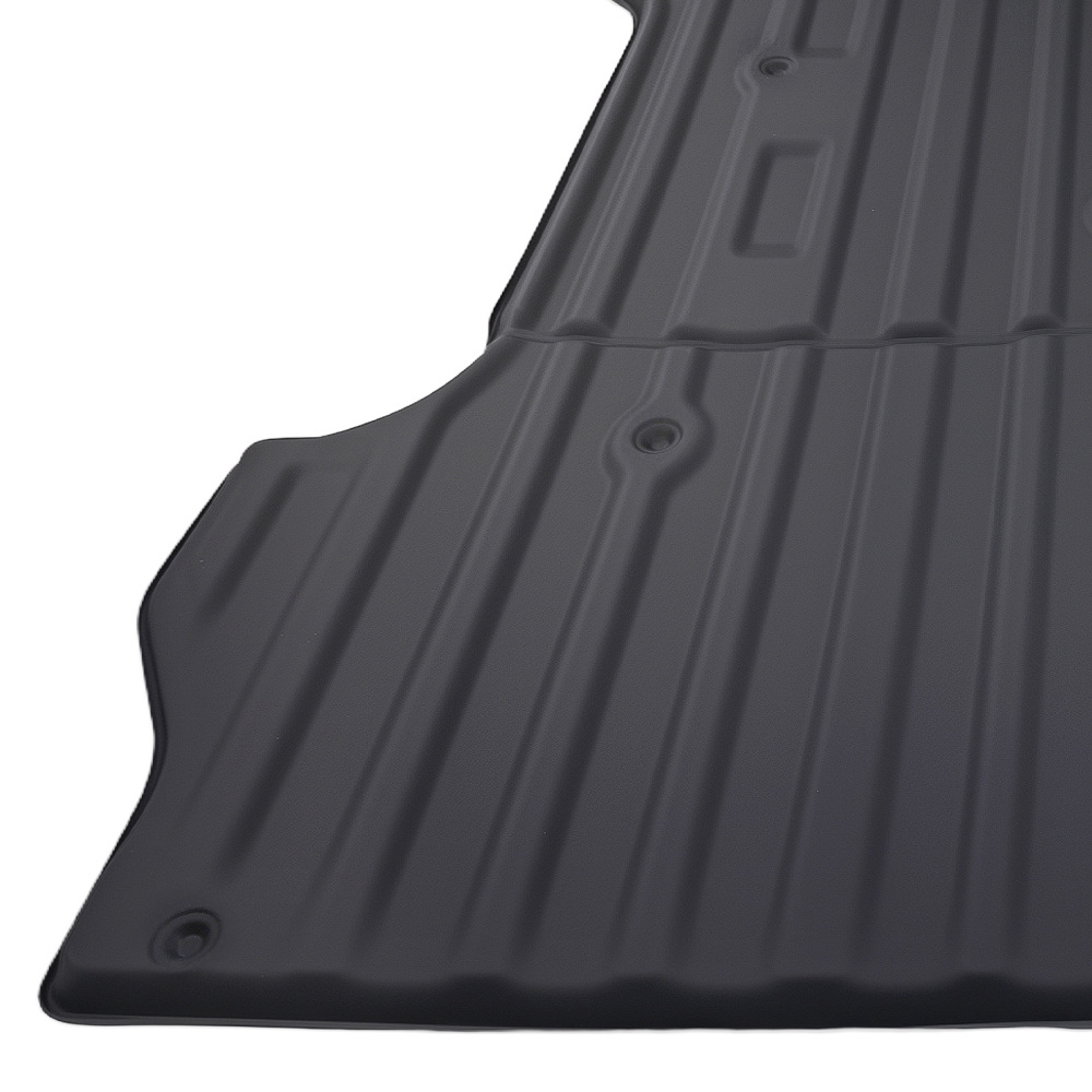6.8FT TPE Trunk Bed Mat compatible for Ford F250/F350/F450 Super Duty 2017-2024 Black
