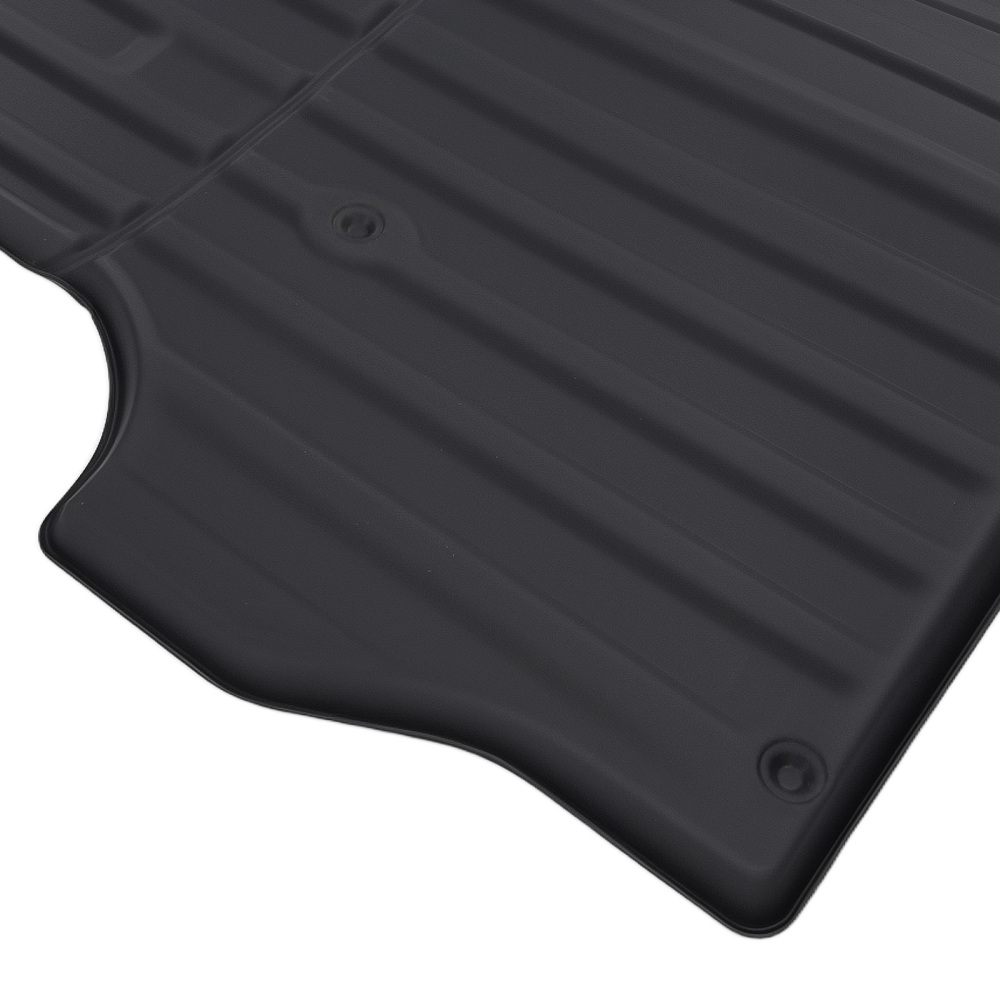 6.8FT TPE Trunk Bed Mat compatible for Ford F250/F350/F450 Super Duty 2017-2024 Black