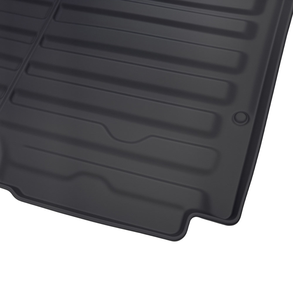 6.8FT TPE Trunk Bed Mat compatible for Ford F250/F350/F450 Super Duty 2017-2024 Black