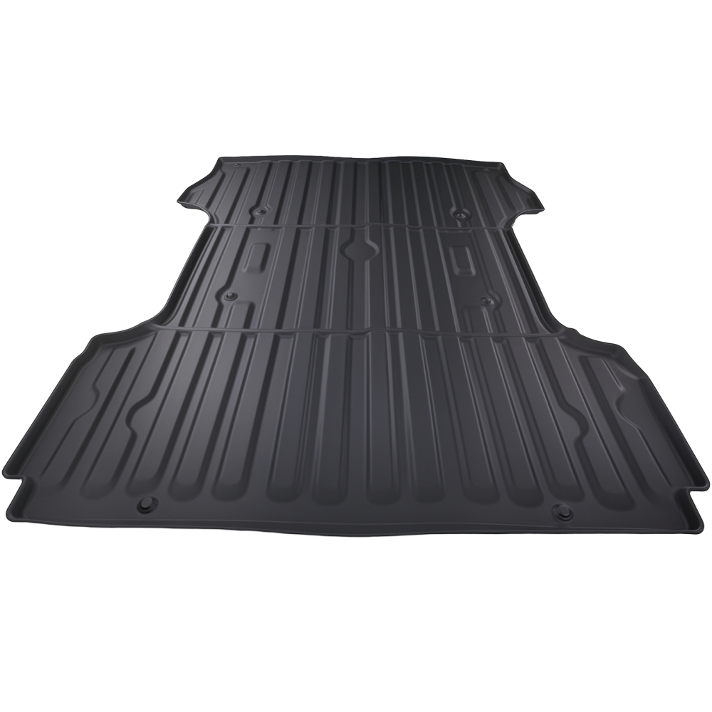 6.8FT TPE Trunk Bed Mat compatible for Ford F250/F350/F450 Super Duty 2017-2024 Black