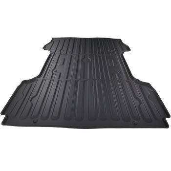 6.8FT TPE Trunk Bed Mat compatible for Ford F250/F350/F450 Super Duty 2017-2024 Black