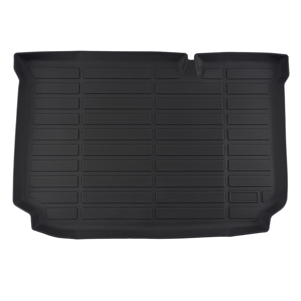 Black TPE Boot Tray Liner compatible for Ford Fiesta 2017-2025 All Weather Anti-Slip