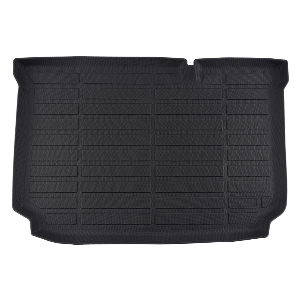 Black Boot Liner compatible for Ford Fiesta 2017-2025 TPE Custom All Weather Cargo Mat