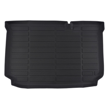 Black Boot Liner compatible for Ford Fiesta 2017-2025 TPE Custom All Weather Cargo Mat
