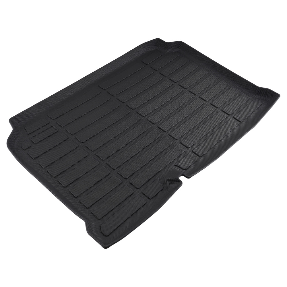 Black Boot Liner compatible for Ford Fiesta 2017-2025 TPE Custom All Weather Cargo Mat