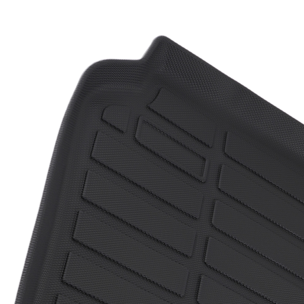 Black Boot Liner compatible for Ford Fiesta 2017-2025 TPE Custom All Weather Cargo Mat