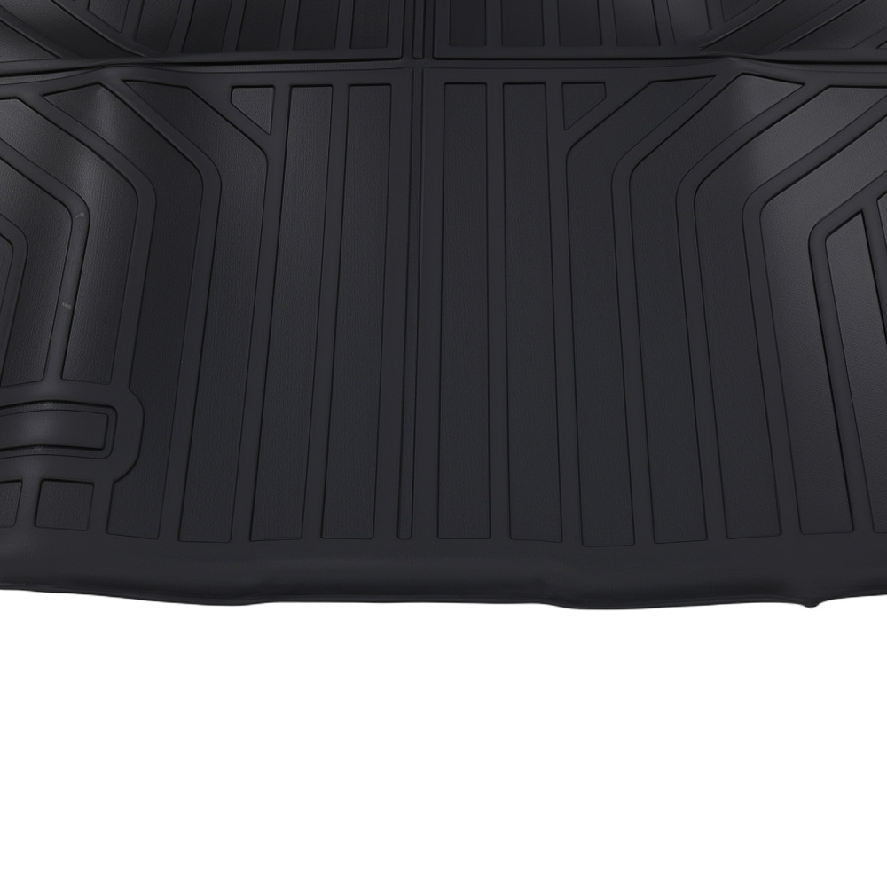 Black TPE Boot Protection Mat compatible for Ford Mustang 2015-2023 Cargo Liner Non-Slip