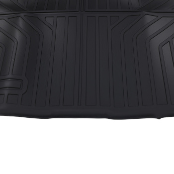 Black TPE Boot Protection Mat compatible for Ford Mustang 2015-2023 Cargo Liner Non-Slip