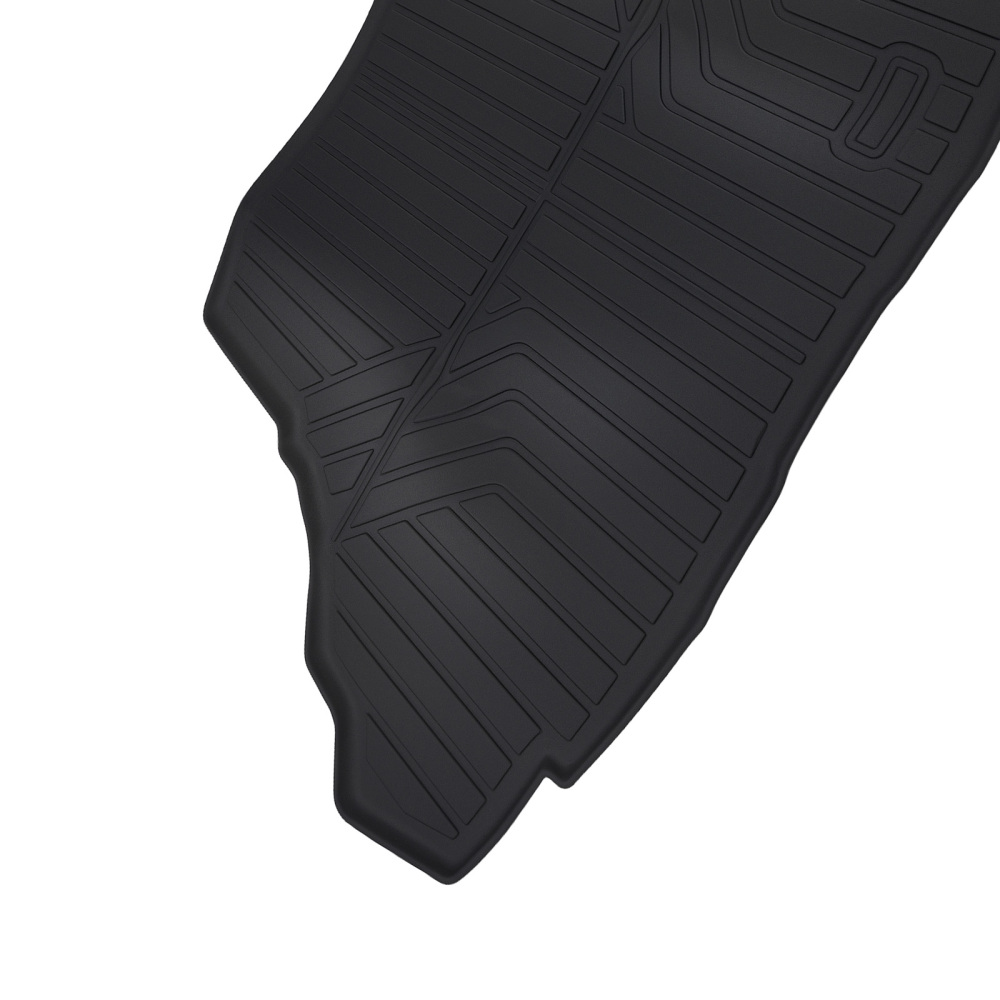 Black TPE Boot Protection Mat compatible for Ford Mustang 2015-2023 Cargo Liner Non-Slip