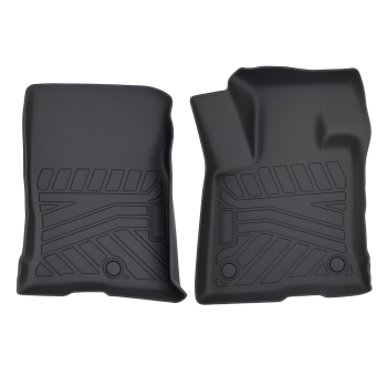 Floor Mats Liner All Weather compatible for Ford Maverick 2022-2025 Black TPE Anti-Slip