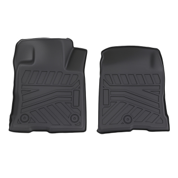 Floor Mats Liner All Weather compatible for Ford Maverick 2022-2025 Black TPE Anti-Slip