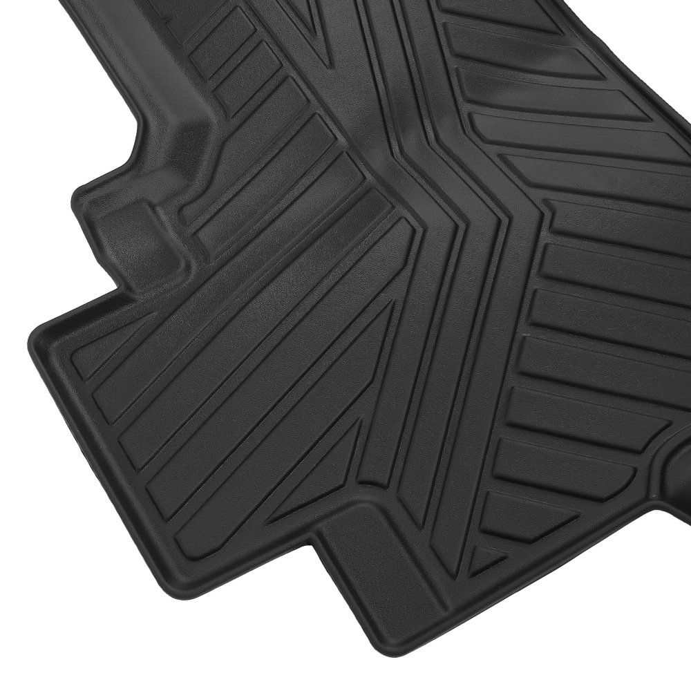 3x Floor Liner Mat compatible for Ford F-250/F-350/F-450/F-550 2017-2024 All Weather