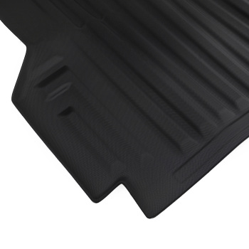 5FT Black TPE Truck Bed Mat compatible for Ford Ranger 2024 All Weather Anti-Slip