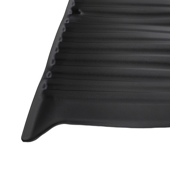 5FT Black TPE Truck Bed Mat compatible for Ford Ranger 2024 All Weather Anti-Slip