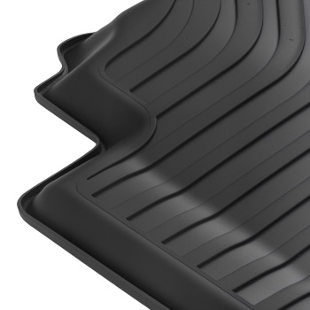 All Weather Floor Mats compatible for Ford Fusion compatible for Lincoln MKZ 2013-2016 Floor Liners Rubber