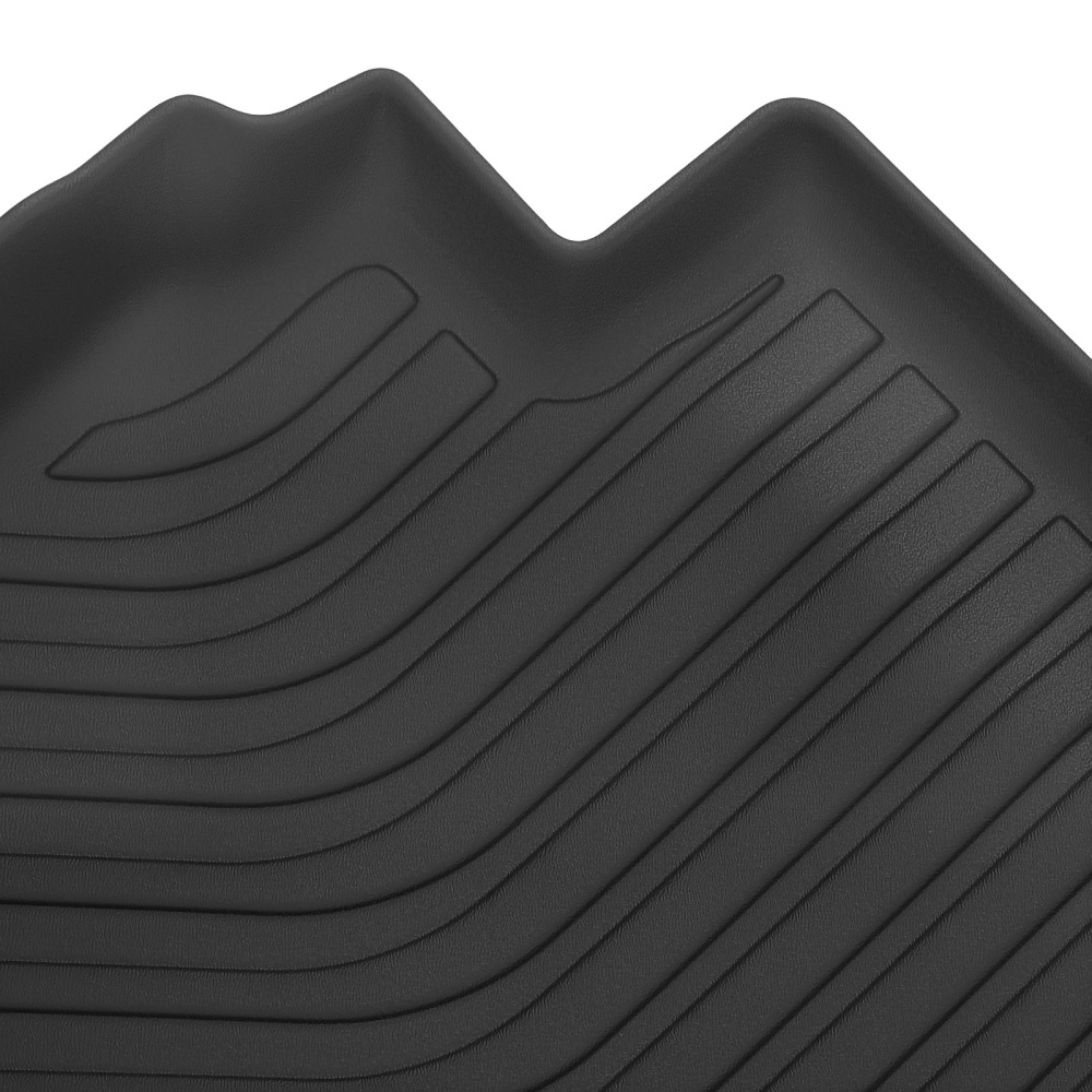 All Weather Floor Mats compatible for Ford Fusion compatible for Lincoln MKZ 2013-2016 Floor Liners Rubber
