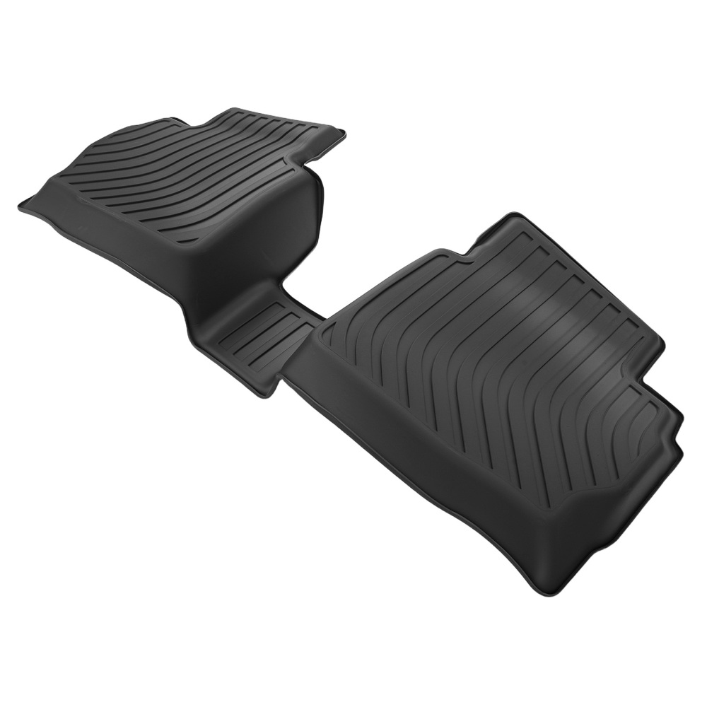 All Weather Floor Mats compatible for Ford Fusion compatible for Lincoln MKZ 2013-2016 Floor Liners Rubber