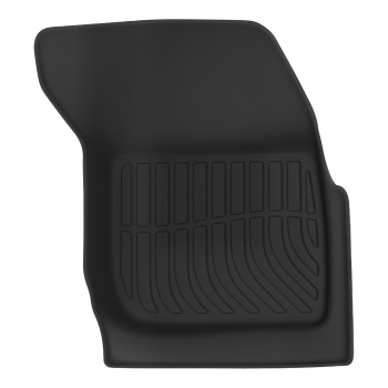 All-Weather Floor Liners compatible for Ford Fusion compatible for Lincoln MKZ 2017-2020 Black TPE Car Mat