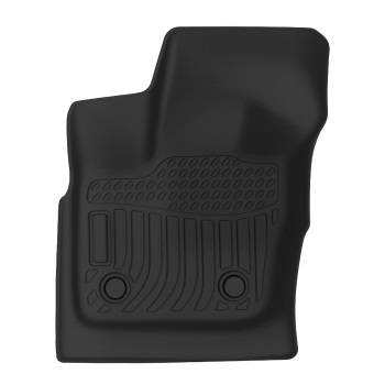 All-Weather Floor Liners compatible for Ford Fusion compatible for Lincoln MKZ 2017-2020 Black TPE Car Mat