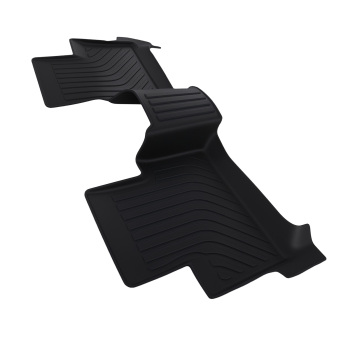 All Weather Black Floor Mat compatible for GMC Canyon/Compatible for Chevy Colorado 2015-2022 Crew