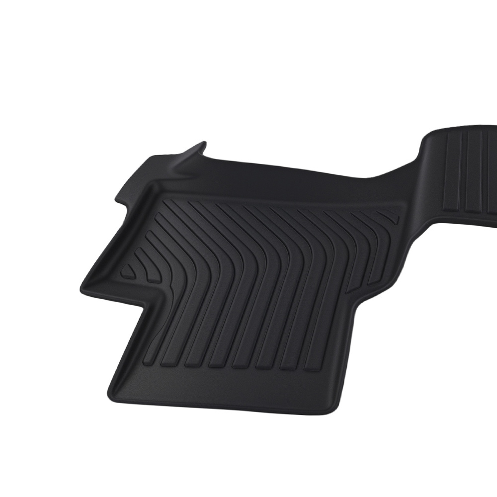 All Weather Black Floor Mat compatible for GMC Canyon/Compatible for Chevy Colorado 2015-2022 Crew