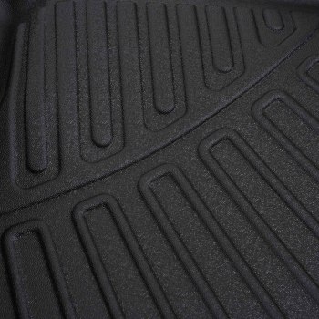 TPE Floor Mats Car Carpet compatible for Jeep Grand Cherokee 2022-2025 Black FrontRear
