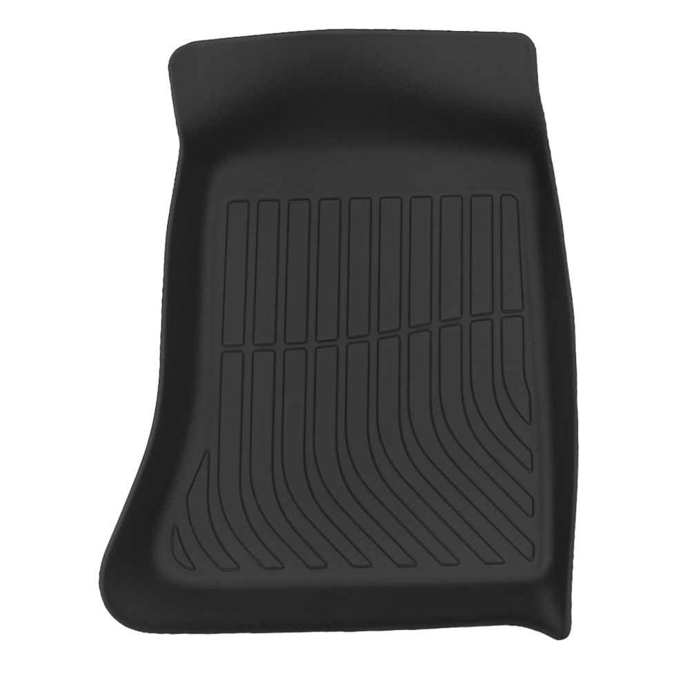 All-Weather Black Floor Mats compatible for Mercedes-Benz GLC 2023-2025 TPE Car Carpet