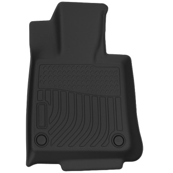 All-Weather Black Floor Mats compatible for Mercedes-Benz GLC 2023-2025 TPE Car Carpet