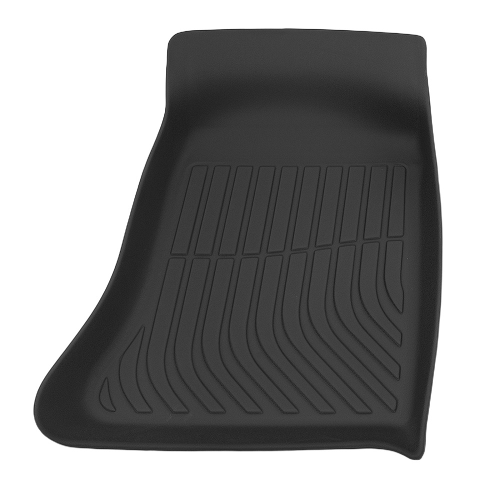 All-Weather Black Floor Mats compatible for Mercedes-Benz GLC 2023-2025 TPE Car Carpet