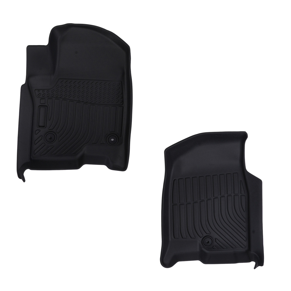 All-Weather Floor Mat Set compatible for Chevrolet Suburban Yukon XL 2021-25 TPE Rubber