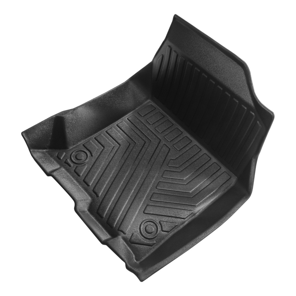 Floor Mats Liners Black TPE All Weather compatible for Honda Accord Sedan 2013-2017 New