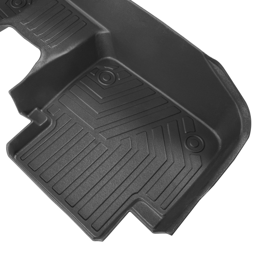 Floor Mats Liners Black TPE All Weather compatible for Honda Accord Sedan 2013-2017 New