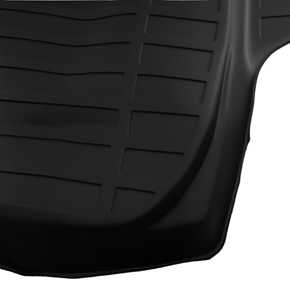 All-Weather Rear Cargo Mat compatible for Honda Accord 2018-2022 Black TPE Boot Trunk Liner