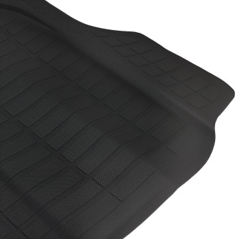 All-Weather Rear Cargo Mat compatible for Honda Accord 2018-2022 Black TPE Boot Trunk Liner