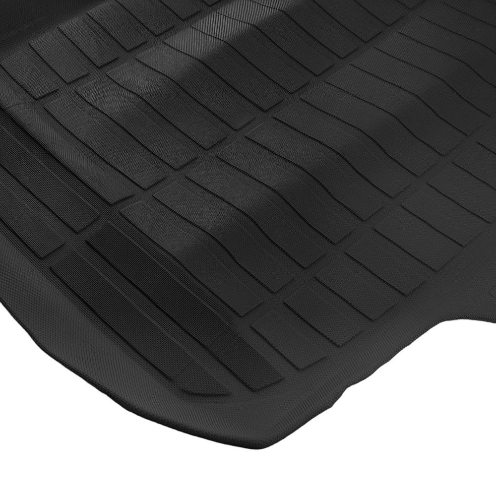 All-Weather Rear Cargo Mat compatible for Honda Accord 2018-2022 Black TPE Boot Trunk Liner