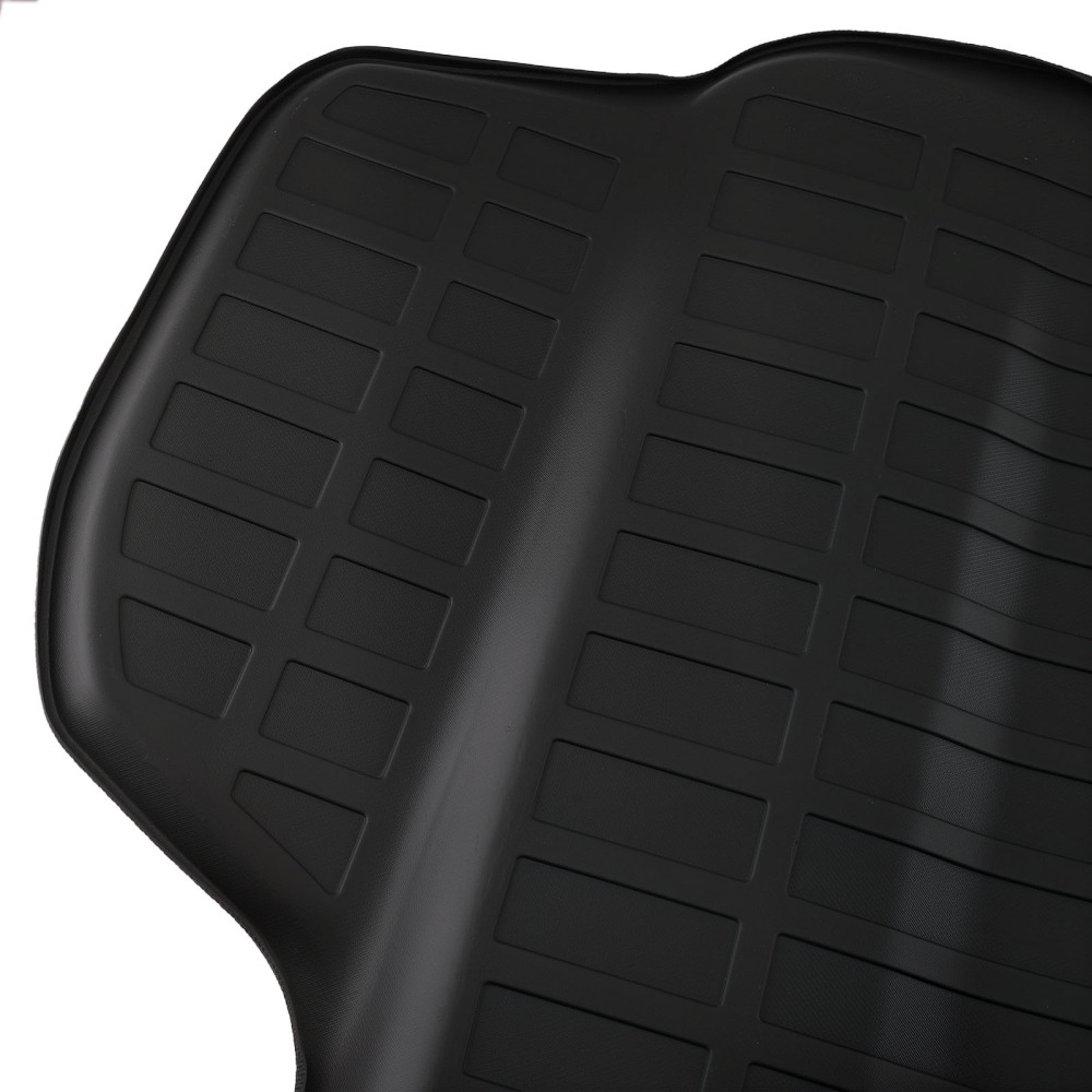 All-Weather Rear Cargo Mat compatible for Honda Accord 2018-2022 Black TPE Boot Trunk Liner