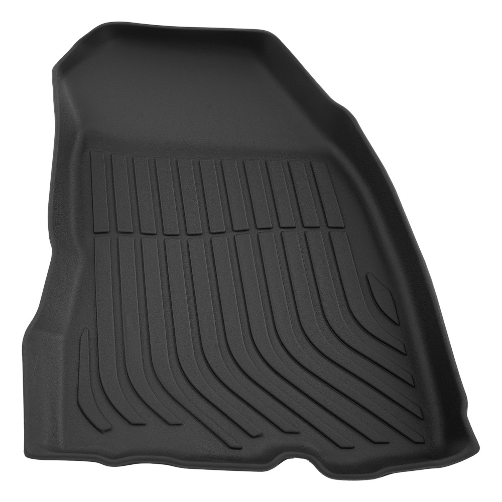 All Weather Carpet Floor Mats compatible for Honda Civic 2006-2011 Black TPE Floor Liners