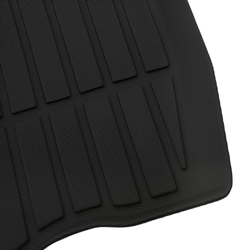 All-Weather Black Cargo Liner compatible for Honda Civic Sedan 2012-2014 2015 TPE Trunk Mat