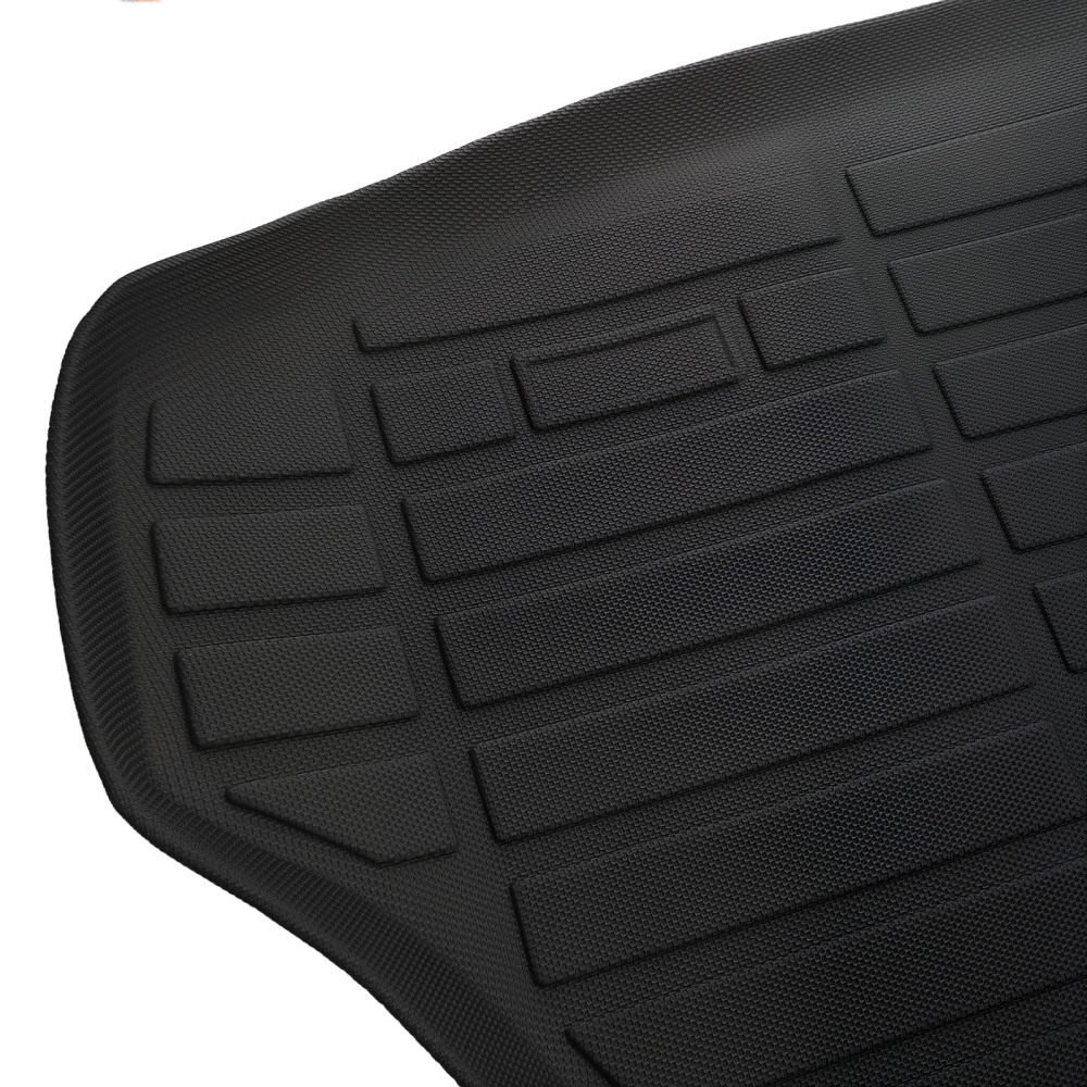 All-Weather Black Cargo Liner compatible for Honda Civic Sedan 2012-2014 2015 TPE Trunk Mat
