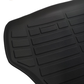 All-Weather Black Cargo Liner compatible for Honda Civic Sedan 2012-2014 2015 TPE Trunk Mat