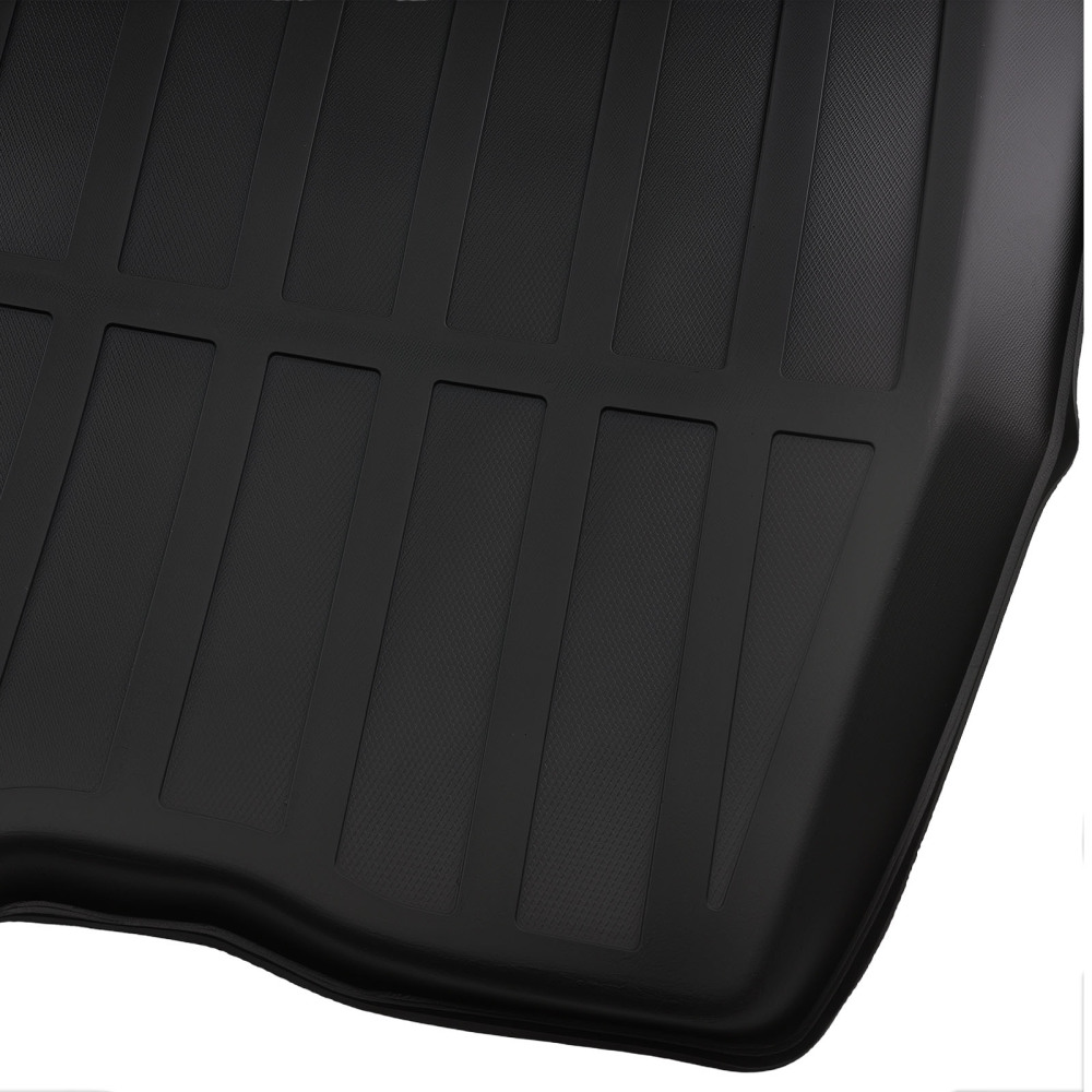 All-Weather Black Cargo Liner compatible for Honda Civic Sedan 2012-2014 2015 TPE Trunk Mat