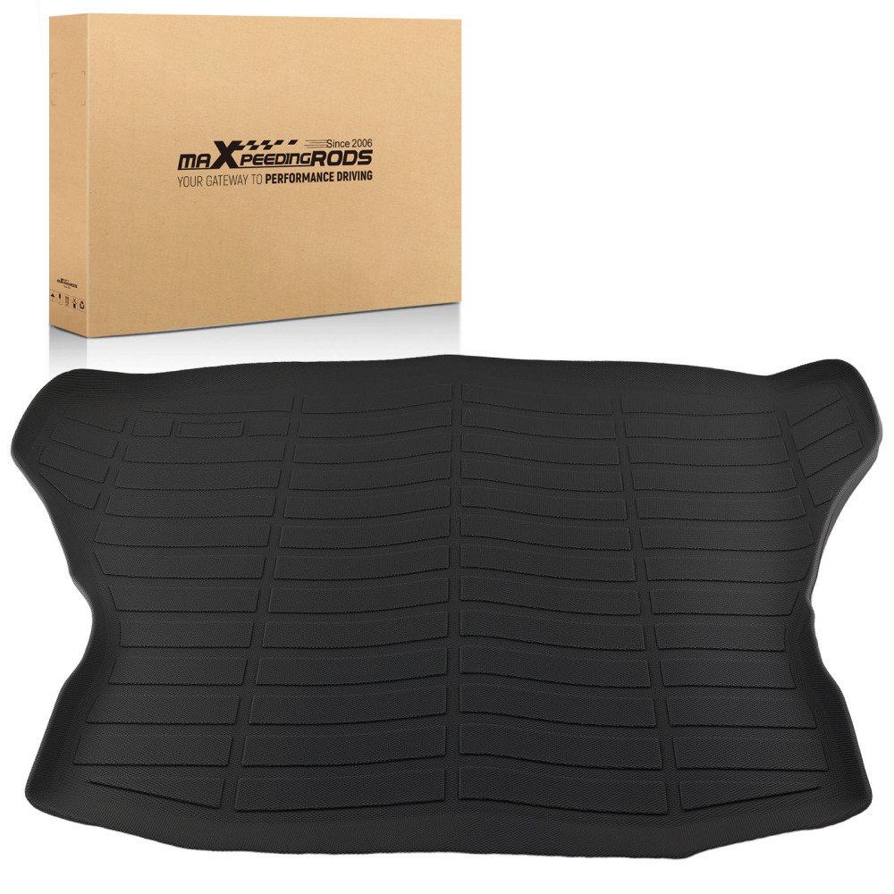 All-Weather Black Cargo Liner compatible for Honda Civic Sedan 2012-2014 2015 TPE Trunk Mat