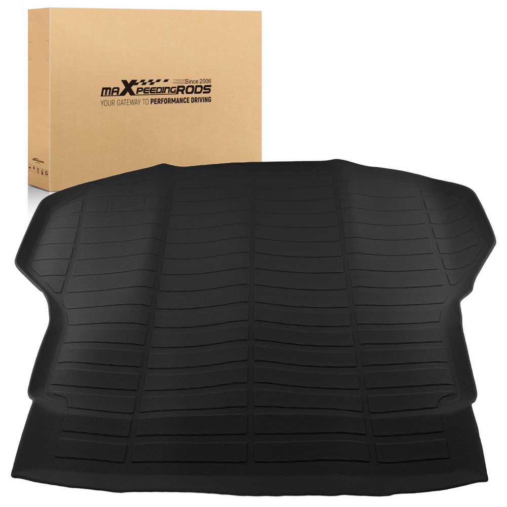 All Weather Black Cargo Liner compatible for Hyundai Elantra 2021-2024 TPE Trunk Mat