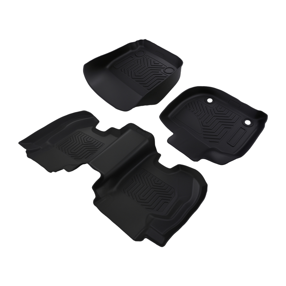All Weather Carpet Floor Mats compatible for Honda 2015-2020 TPE Anti-Slip Floor Liners