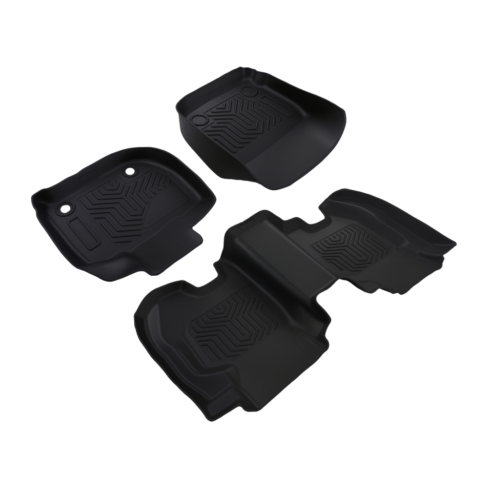 All Weather Carpet Floor Mats compatible for Honda 2015-2020 TPE Anti-Slip Floor Liners