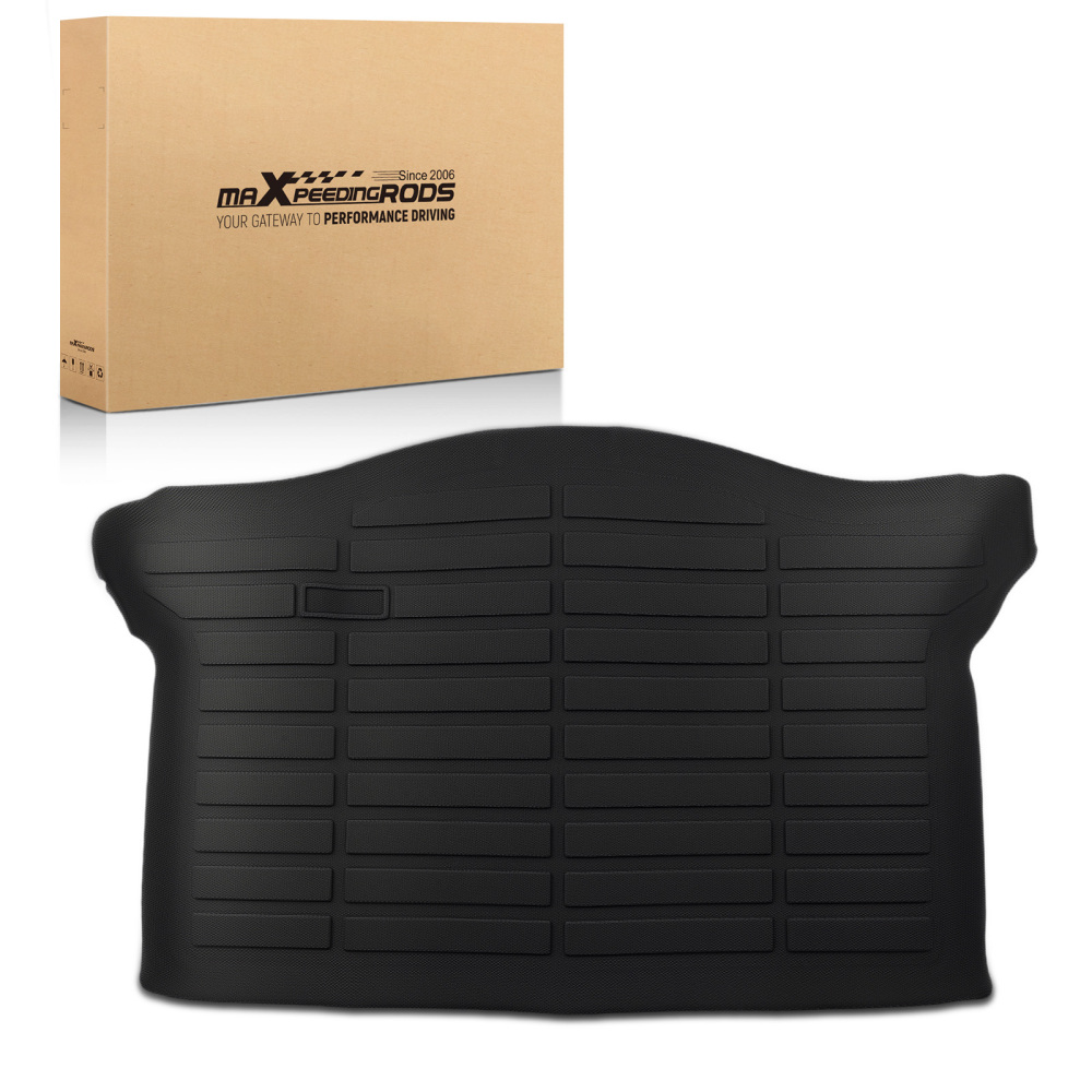 All-Weather Black Cargo Mat compatible for Honda 2015-2020 TPE Rear Trunk Floor Liner