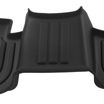 Black TPE Carpet Floor Mats compatible for Hyundai Kona 2018-2023 Waterproof FrontRear