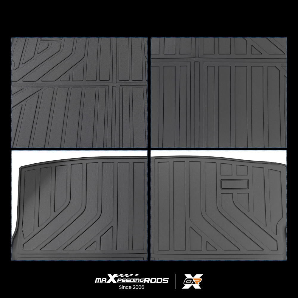 Boot Mat Trunk Liner compatible for Hyundai Kona 2023-2025 TPE Cargo Protection Anti-Slip